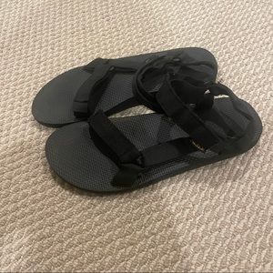 Black Teva Sandals
